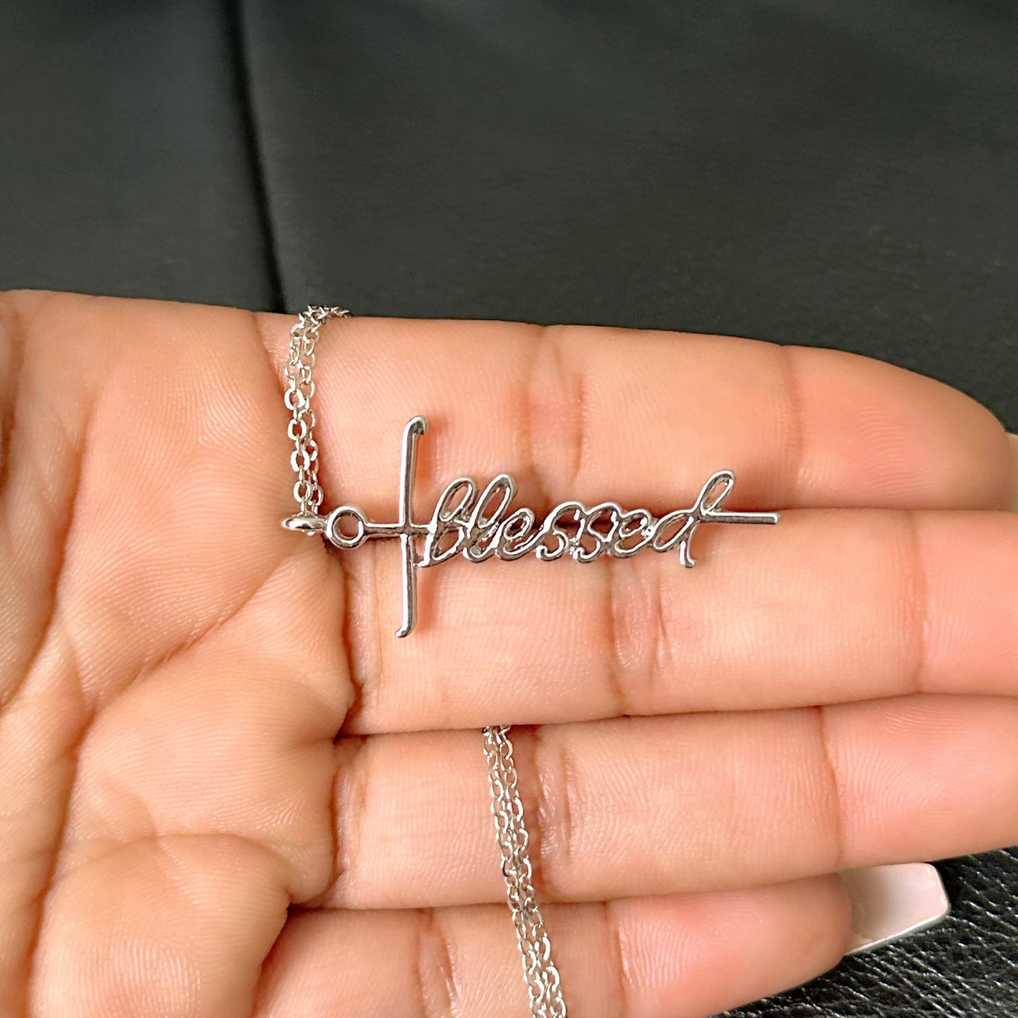 Blessed Silver Necklace