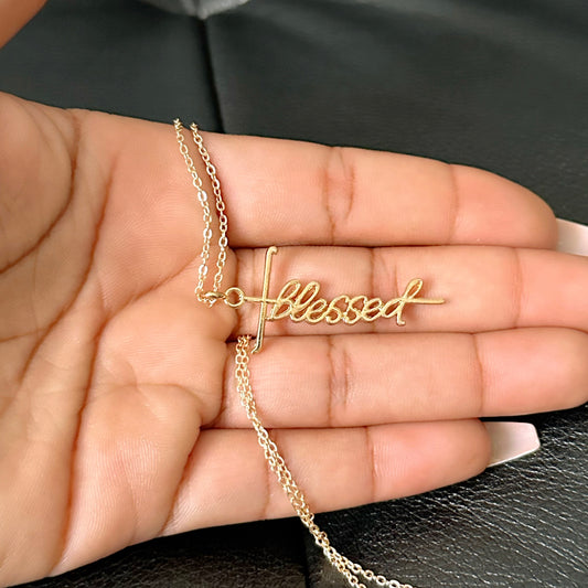 Blessed Gold Necklace